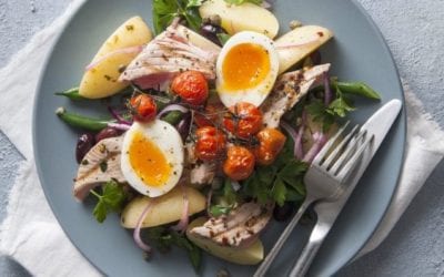 Chargrilled Tuna Salad Nicoise
