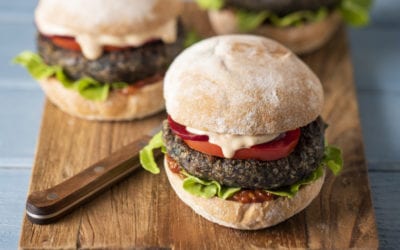 Plant-Based Spud Lite Burgers