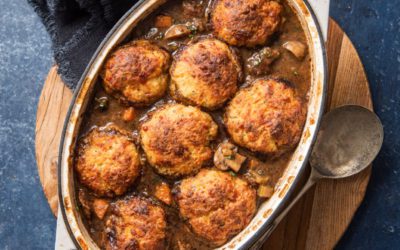 Beef & Stout Stew with Potato Dumplings