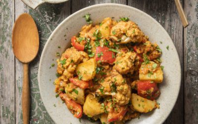 Potato, Lentil and Cauliflower Curry