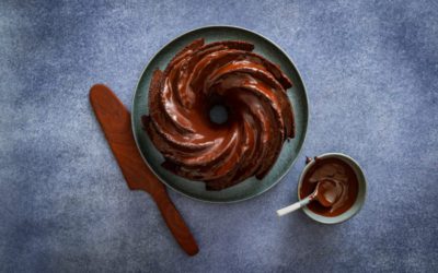 Chocolate Fudge Cake with Chocolate Ganache