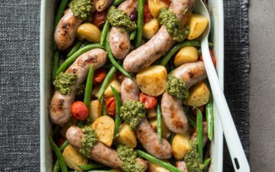 Potato and Sausage Tray Bake