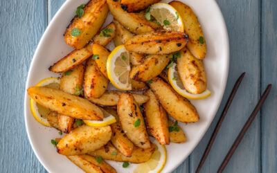 Greek Lemon Potatoes