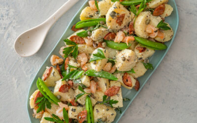 Prawn, Chorizo and Potato Salad