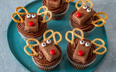 Reindeer Christmas Cupcakes