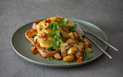 Chilli Crisp Potato Scramble