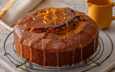 Orange and Almond Drizzle Cake