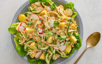 Coronation Chicken and Potato Salad