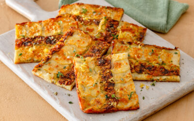 Potato & Zucchini Scarpaccia