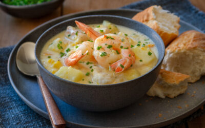 Creamy Seafood and Potato Chowder
