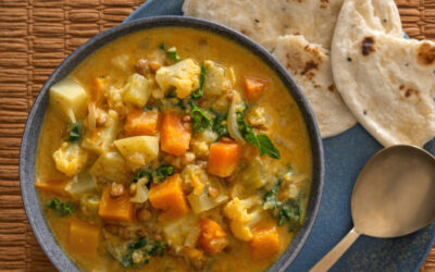 CURRIED VEGETABLE AND COCONUT SOUP