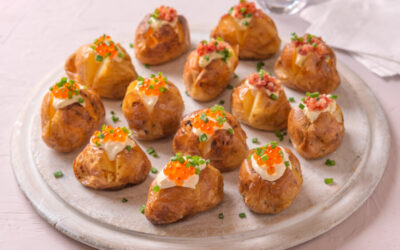 MINI BAKED POTATO BITES