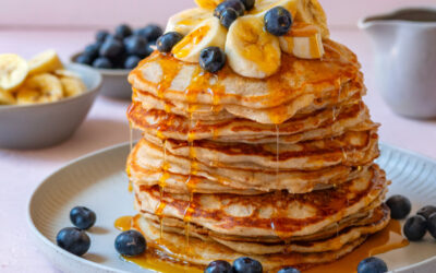 Banana Buttermilk Pancakes