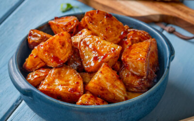 Hot Honey Roast Potatoes
